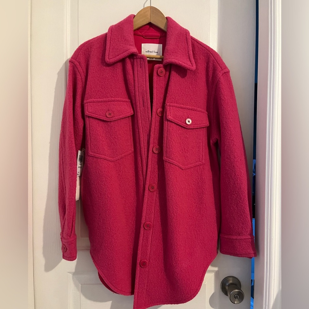 Aritzia Wilfred Free Ganna Shirt Jacket
